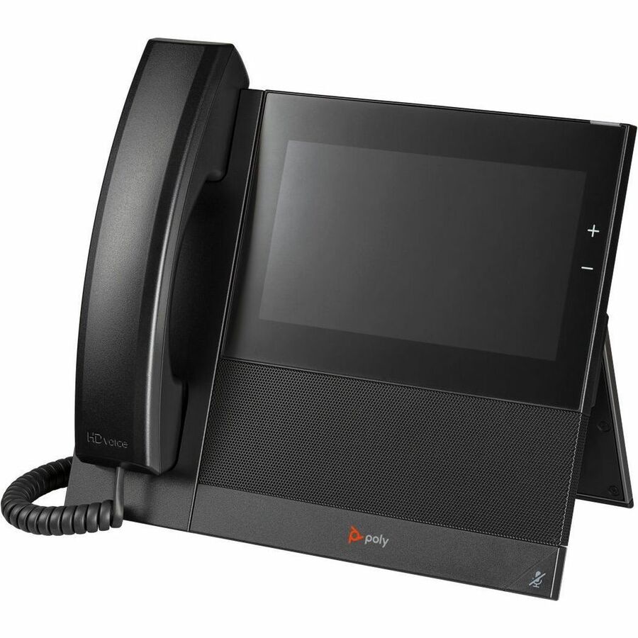 Alternate-Image2 Image for Poly CCX 600 IP Phone - Corded - Corded/Cordless - Wi-Fi, Bluetooth - Desktop - Black