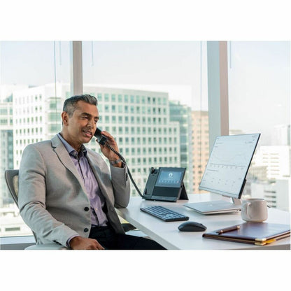 Alternate-Image8 Image for Poly CCX 600 IP Phone - Corded - Corded/Cordless - Wi-Fi, Bluetooth - Desktop - Black