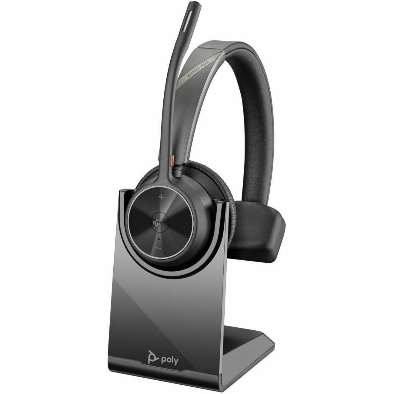 Main Image for Poly Voyager 4310 Microsoft Teams Certified Headset + BT700 Dongle + Charging Stand