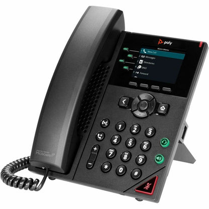 Alternate-Image2 Image for Poly VVX 250 IP Phone - Corded - Corded - Desktop, Wall Mountable - Black