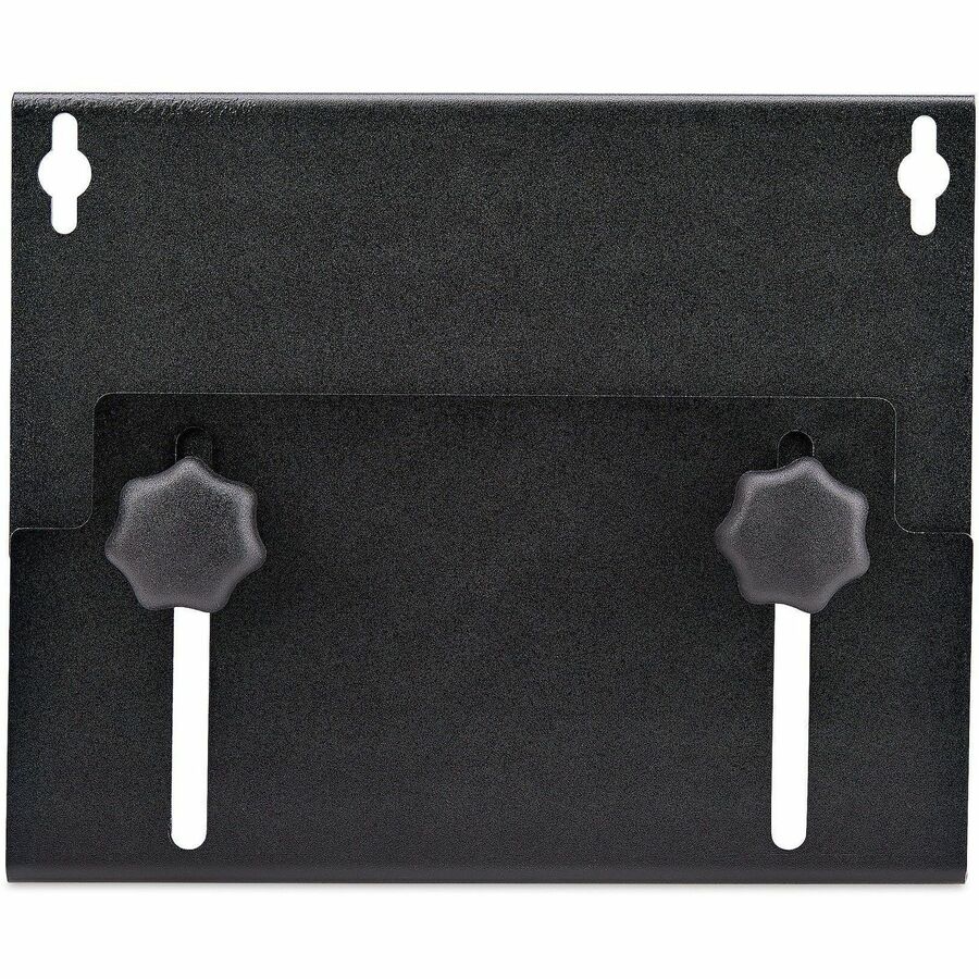 Bottom Image for StarTech.com PC Wall Mount Bracket, For Desktop Computers Up To 40lb, Toolless Width Adjustment 1.9-7.8in (50-200mm), CPU Tower/Case Shelf