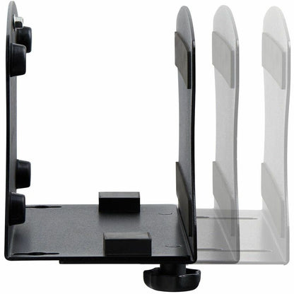 Alternate-Image1 Image for StarTech.com PC Wall Mount Bracket, For Desktop Computers Up To 40lb, Toolless Width Adjustment 1.9-7.8in (50-200mm), CPU Tower/Case Shelf