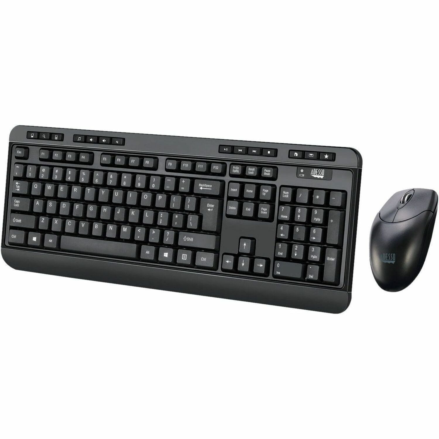 Main Image for Adesso Antimicrobial Wireless Desktop Keyboard & Mouse