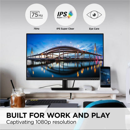 Alternate-Image10 Image for ViewSonic VA3209M 32 Inch 1080p Monitor, IPS Display with Thin Bezels for Productive Office Setups, Built-in Speakers, Advanced Ergonomics, HDMI, and VGA Inputs
