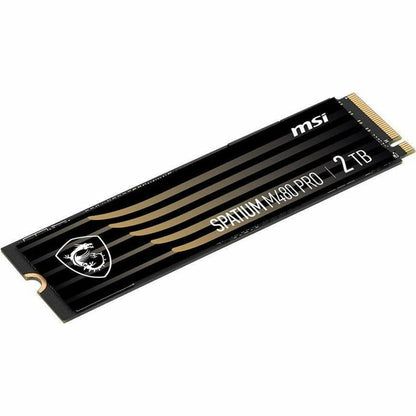 Alternate-Image3 Image for MSI SPATIUM M480 PRO 2 TB Solid State Drive - M.2 2280 Internal - PCI Express NVMe (PCI Express NVMe 4.0 x4)