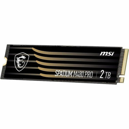 Main Image for MSI SPATIUM M480 PRO 2 TB Solid State Drive - M.2 2280 Internal - PCI Express NVMe (PCI Express NVMe 4.0 x4)