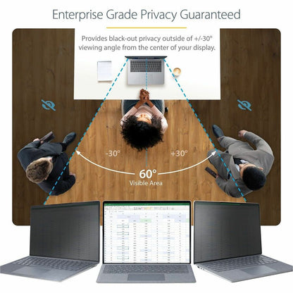 Alternate-Image1 Image for StarTech.com 13.5-inch Surface Laptop / Surface Book Privacy Screen, Anti-Glare Privacy Filter with 51% Blue Light Reduction, Matte Finish