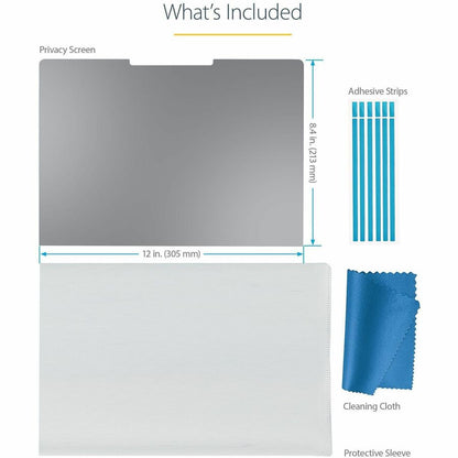 Alternate-Image5 Image for StarTech.com 13.5-inch Surface Laptop / Surface Book Privacy Screen, Anti-Glare Privacy Filter with 51% Blue Light Reduction, Matte Finish