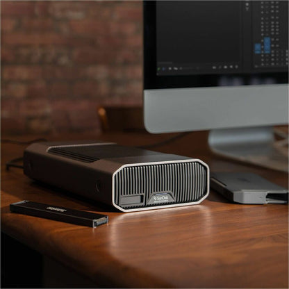 Alternate-Image4 Image for SanDisk G-DRIVE PROJECT SDPHG1H-008T-NBAAD 22 TB Portable Hard Drive - External - Gray