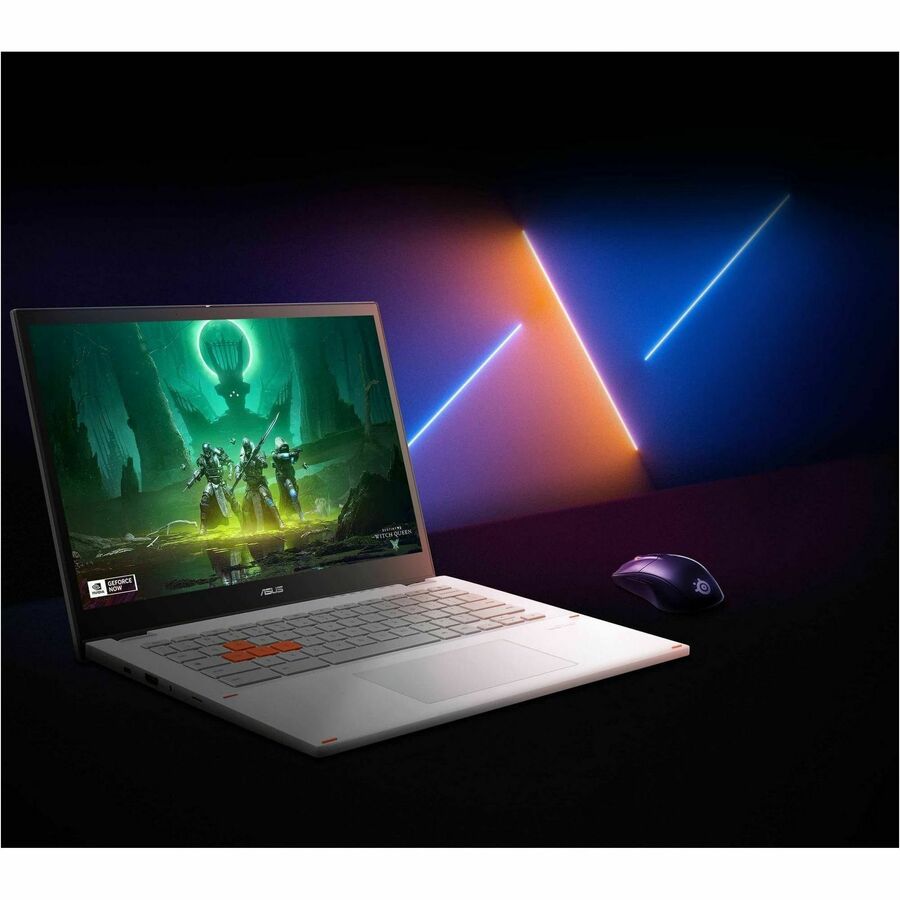 Alternate-Image5 Image for Asus Chromebook Vibe CX34 Flip CX3401 CX3401FBA-DH586T-S 14" Touchscreen Convertible 2 in 1 Chromebook - WUXGA - 144 Hz - Intel Core i5 12th Gen i5-1235U - 8 GB - 256 GB SSD - Pearl White