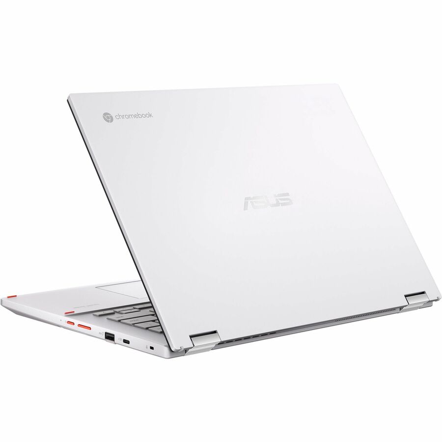 Rear Image for Asus Chromebook Vibe CX34 Flip CX3401 CX3401FBA-DH586T-S 14" Touchscreen Convertible 2 in 1 Chromebook - WUXGA - 144 Hz - Intel Core i5 12th Gen i5-1235U - 8 GB - 256 GB SSD - Pearl White