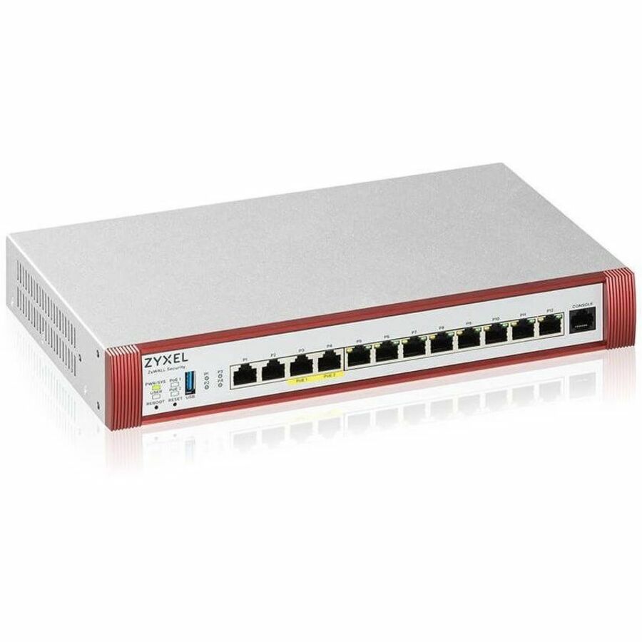 Alternate-Image3 Image for ZYXEL USGFLEX500HBUN - High Speed UTM Cyber Security and VPN Firewall | 1 YR GOLD Bundled Licenses + 1Y Nebula Pro License | 2 PoE+ 30W Ports | 4 Multi-Gig 2.5G Ports
