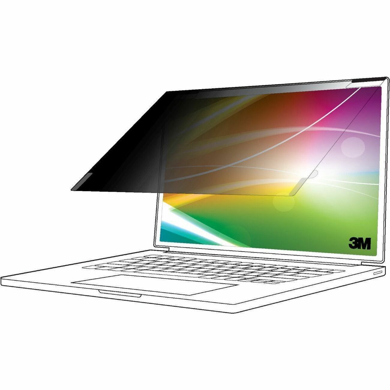 Main Image for 3M&trade; Bright Screen Privacy Filter for Dell&trade; Multi-line Laptops 13.4in, 16:10, BPNDE001