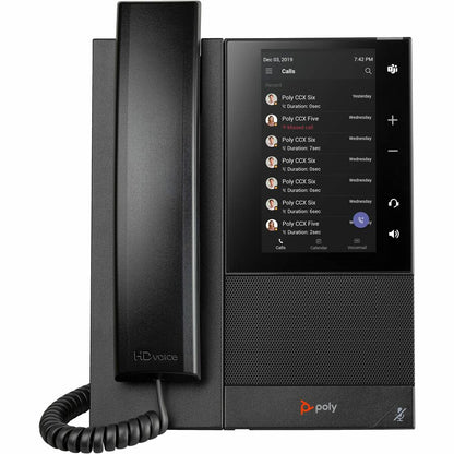 Alternate-Image3 Image for Poly CCX 505 Business Media Phone for Microsoft Teams and PoE-enabled GSA/TAA