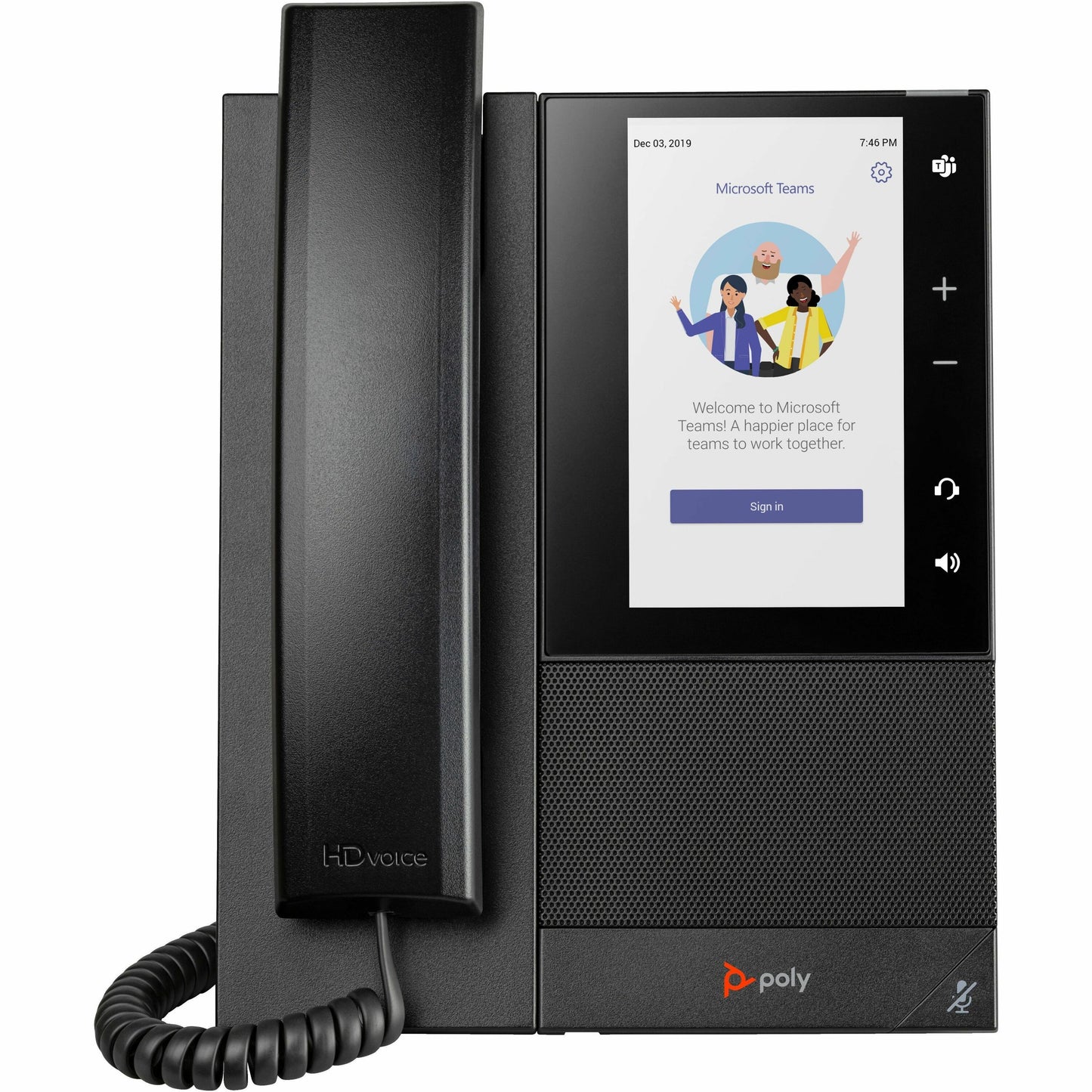 Main Image for Poly CCX 505 Business Media Phone for Microsoft Teams and PoE-enabled GSA/TAA