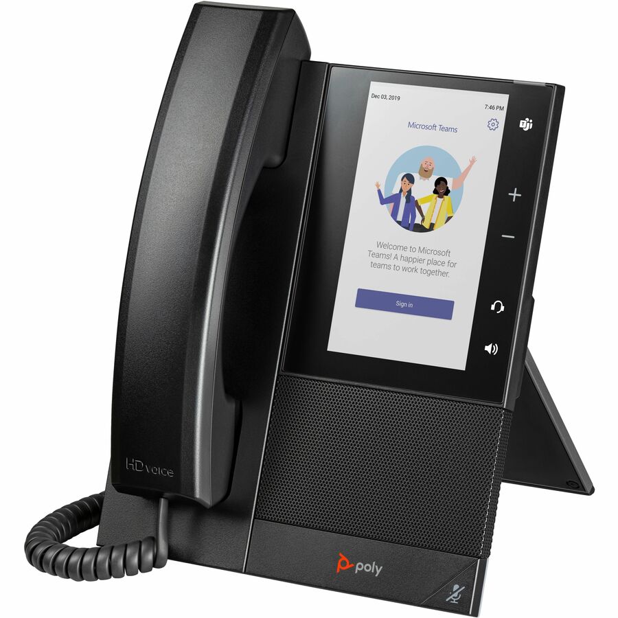 Alternate-Image1 Image for Poly CCX 505 Business Media Phone for Microsoft Teams and PoE-enabled GSA/TAA