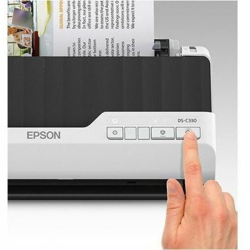 Alternate-Image5 Image for Epson DS-C330 Sheetfed Scanner - 600 dpi Optical