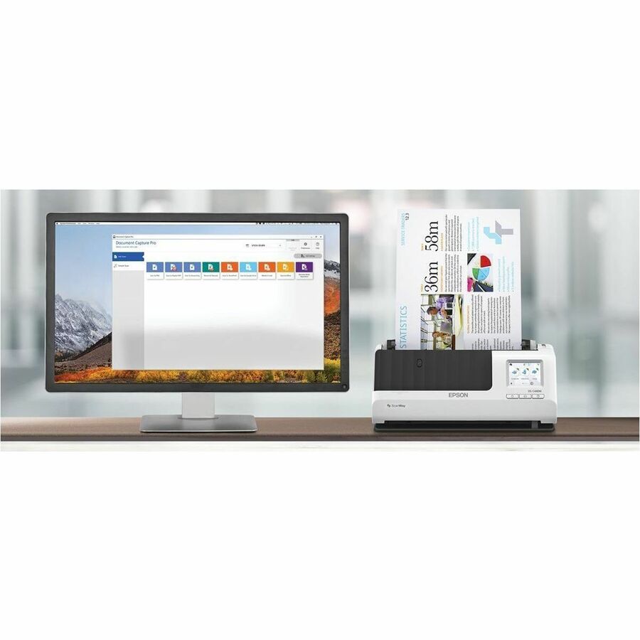 Alternate-Image8 Image for Epson DS-C480W Sheetfed Scanner - 600 dpi Optical