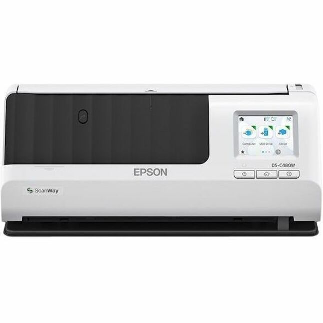 Front Image for Epson DS-C480W Sheetfed Scanner - 600 dpi Optical