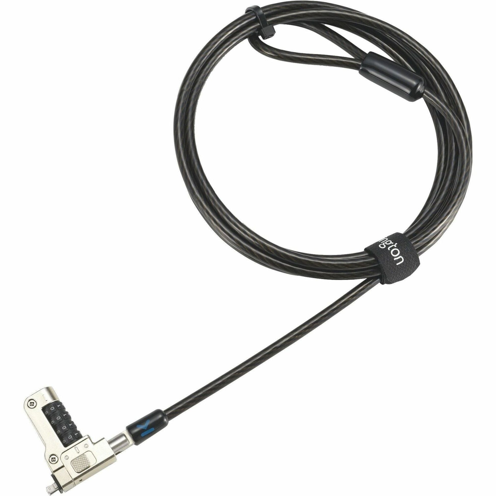 Main Image for Kensington Slim N17 2.0 Combination Laptop Lock for Wedge-Shaped Slots