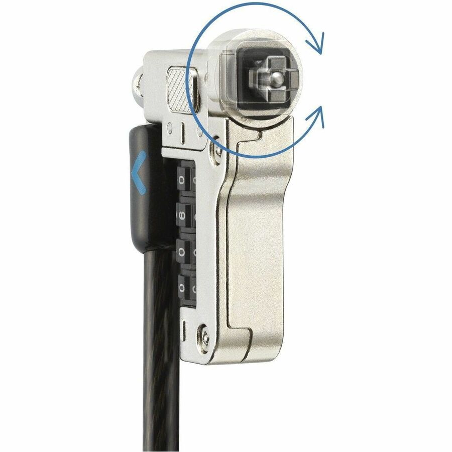 Alternate-Image5 Image for Kensington Slim N17 2.0 Combination Laptop Lock for Wedge-Shaped Slots