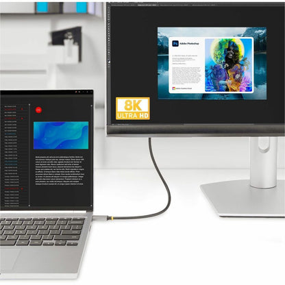 Alternate-Image6 Image for StarTech.com 3ft (1m) USB-C to HDMI Adapter Cable, 8K 60Hz, 4K 144Hz, HDR10, USB Type-C to HDMI 2.1 Converter, USB-C/USB4/TB3/4 Compatible