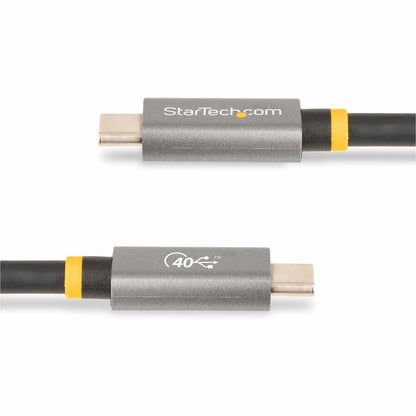 Alternate-Image3 Image for StarTech.com 3ft (1m) USB4 Cable, USB-IF Certified USB-C Cable, 40 Gbps, 100W, 8K 60Hz, Compatible w/Thunderbolt 4/3/USB 3.2, USB Type-C