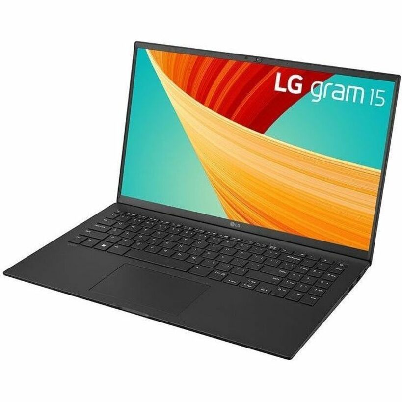 Alternate-Image2 Image for LG gram 15Z90R-Q.APB4U1 15.6" Notebook - Full HD - 60 Hz - Intel Core i5 13th Gen i5-1350P - vPro Technology - 16 GB - 256 GB PCI Express NVMe 4.0 SSD - Obsidian Black