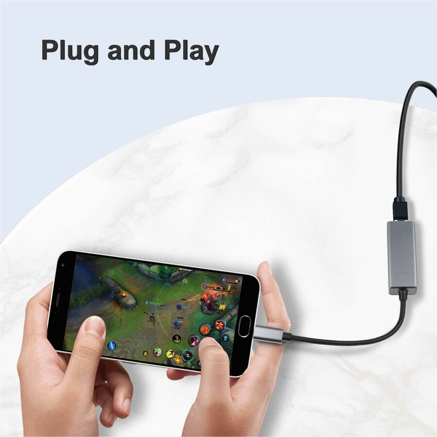 Alternate-Image3 Image for Adesso USB-C to Ethernet Network Adapter (TAA Compliant)