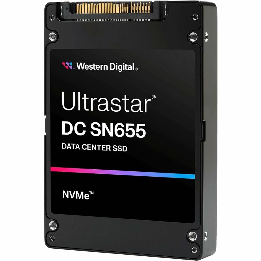 Alternate-Image2 Image for WD Ultrastar DC SN655 WUS5EA176ESP7E1 7.68 TB Solid State Drive - U.3 15 mm Internal - PCI Express NVMe (PCI Express NVMe 4.0)