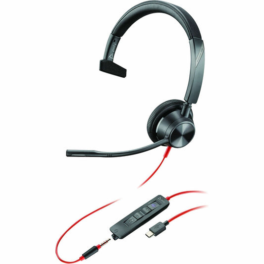 Main Image for Poly Blackwire 3310 USB-C Headset TAA