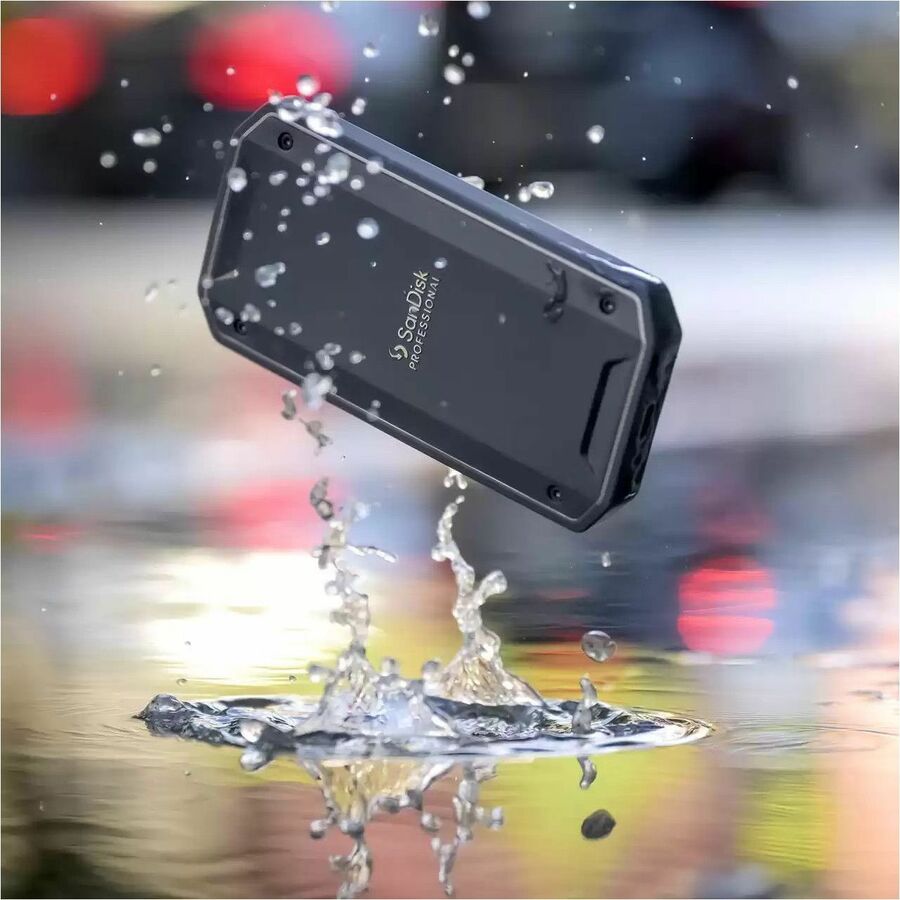 Alternate-Image3 Image for SanDisk Professional PRO-G40 SDPS31H-004T-GBCND 4 TB Portable Rugged Solid State Drive - External - PCI Express NVMe