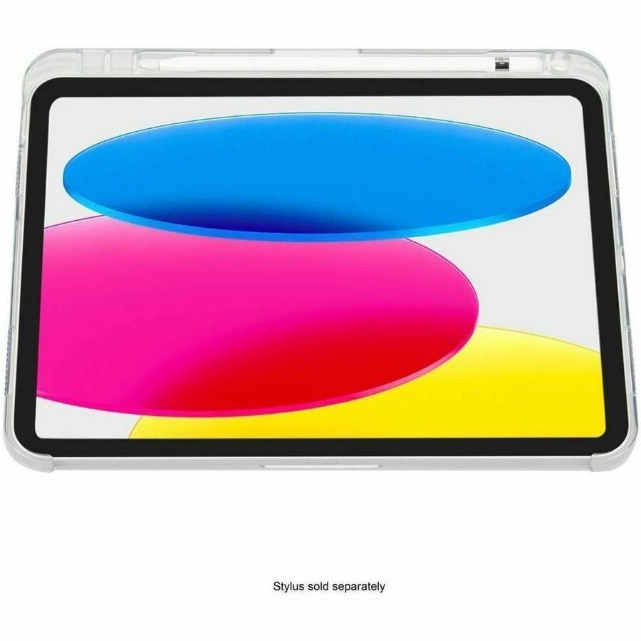 Front Image for Click-In&trade; Clear Case + Kickstand for iPad&reg; (A16) and iPad&reg; (10th gen.) 10.9-inch