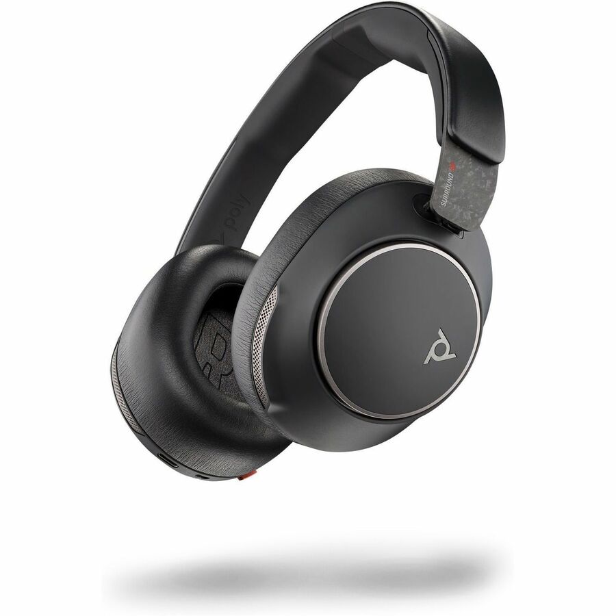 Left Image for Poly Voyager Surround 80 UC USB-C Headset +USBC/A Adapter