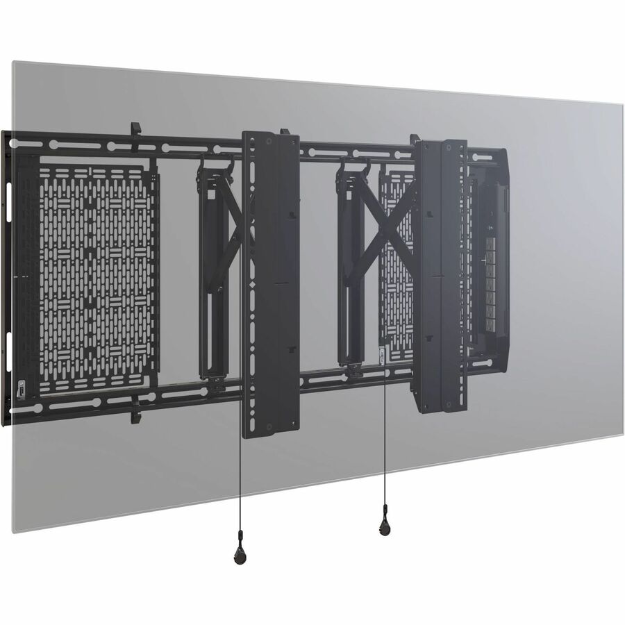 Alternate-Image6 Image for Chief Tempo PDU Bundle Flat Panel Wall Mount - For 49-86 Inch Displays - VESA Wall Mount - Black