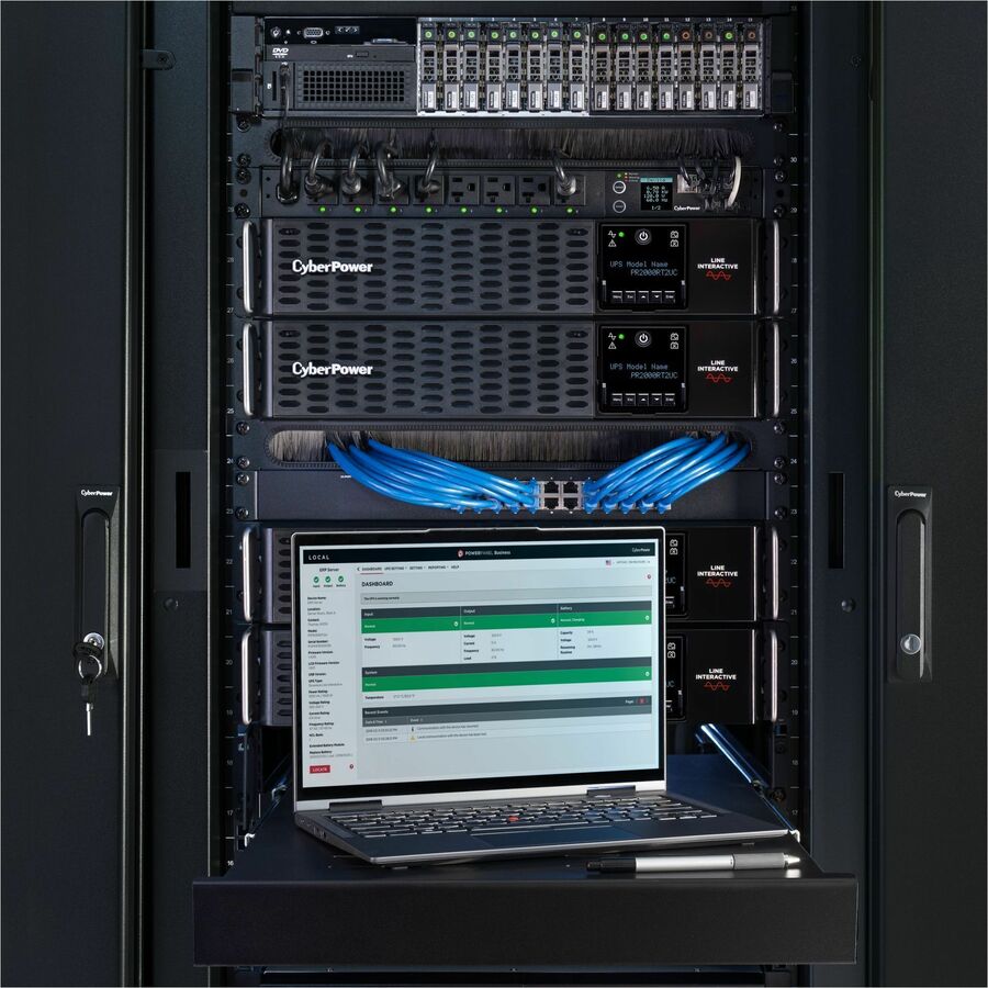 Alternate-Image8 Image for CyberPower PR2000RT2UC Smart App Sinewave UPS Systems