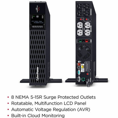 Alternate-Image5 Image for CyberPower PR1000RTXL2UC Smart App Sinewave UPS Systems