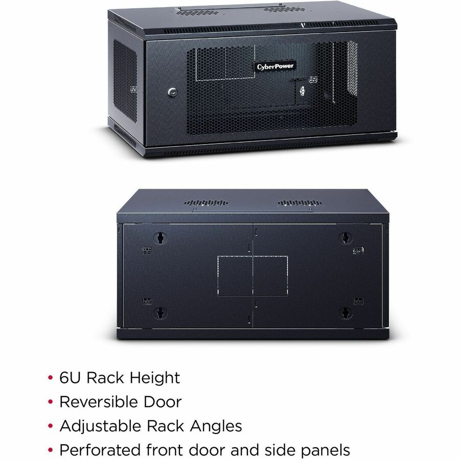 Alternate-Image2 Image for CyberPower CR6U61003 Wall Mount Enclosure