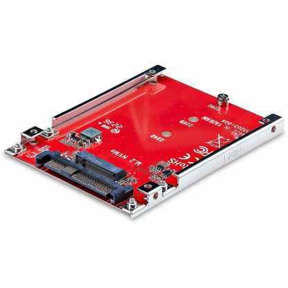 Main Image for StarTech M.2 to U.3 Adapter, For M.2 NVMe SSDs, PCIe M.2 Drive to 2.5inch U.3 (SFF-TA-1001) Host Adapter/Converter, TAA Compliant