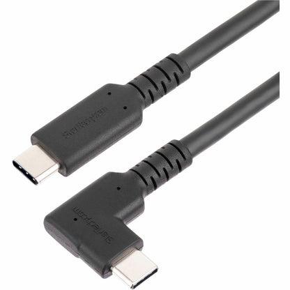 Main Image for StarTech 6.6ft (2m) USB-C Cable, Right-Angled, USB 5Gbps, 100W (5A) PD, 4K 60Hz DP Alt Mode, Rugged USB C Cord, Thunderbolt Compatible