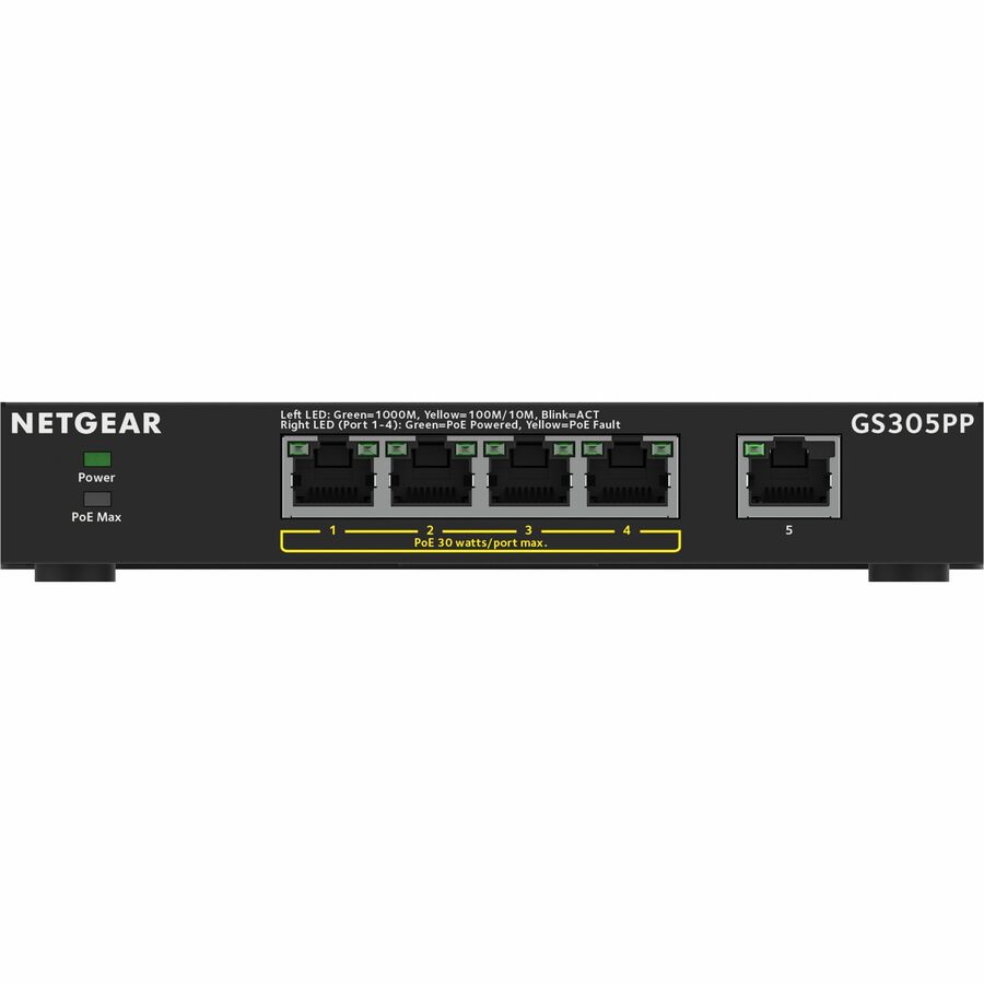 Alternate-Image6 Image for Netgear GS305PP Ethernet Switch