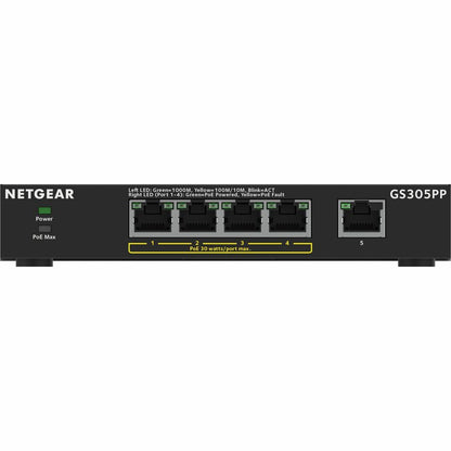 Alternate-Image6 Image for Netgear GS305PP Ethernet Switch