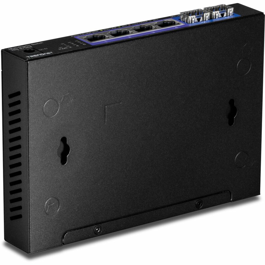 Alternate-Image2 Image for TRENDnet 6-Port Unmanaged Multi-Gig Switch, 4 x 2.5GBASE-T Ports, 2 x 10G SFP+ Ports Fanless, Compact Desktop Design, Metal Housing, Network Ethernet Switch, Lifetime Protection, Black, TEG-S562