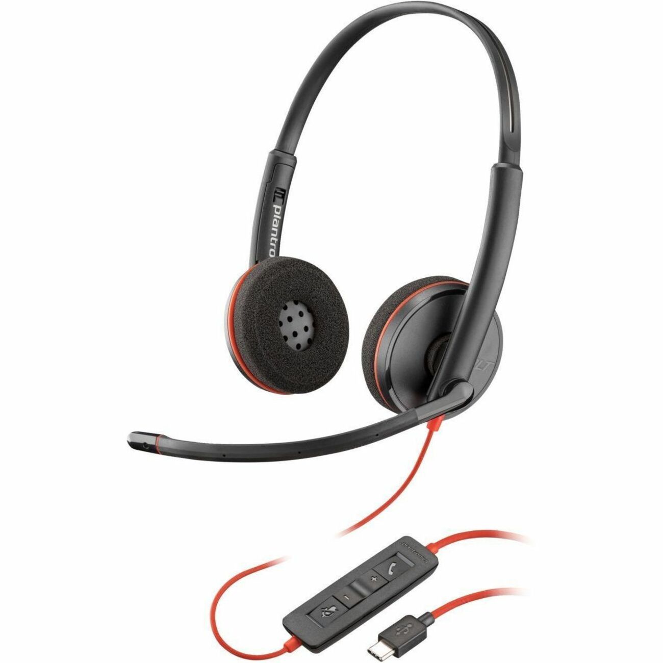 Main Image for Poly Blackwire 3220 Stereo Headset +USB-C/A Adapter TAA