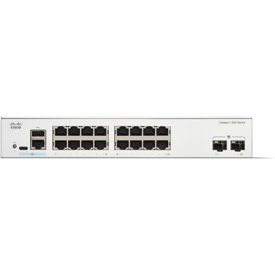 Alternate-Image1 Image for Cisco Catalyst C1300-16T-2G Ethernet Switch