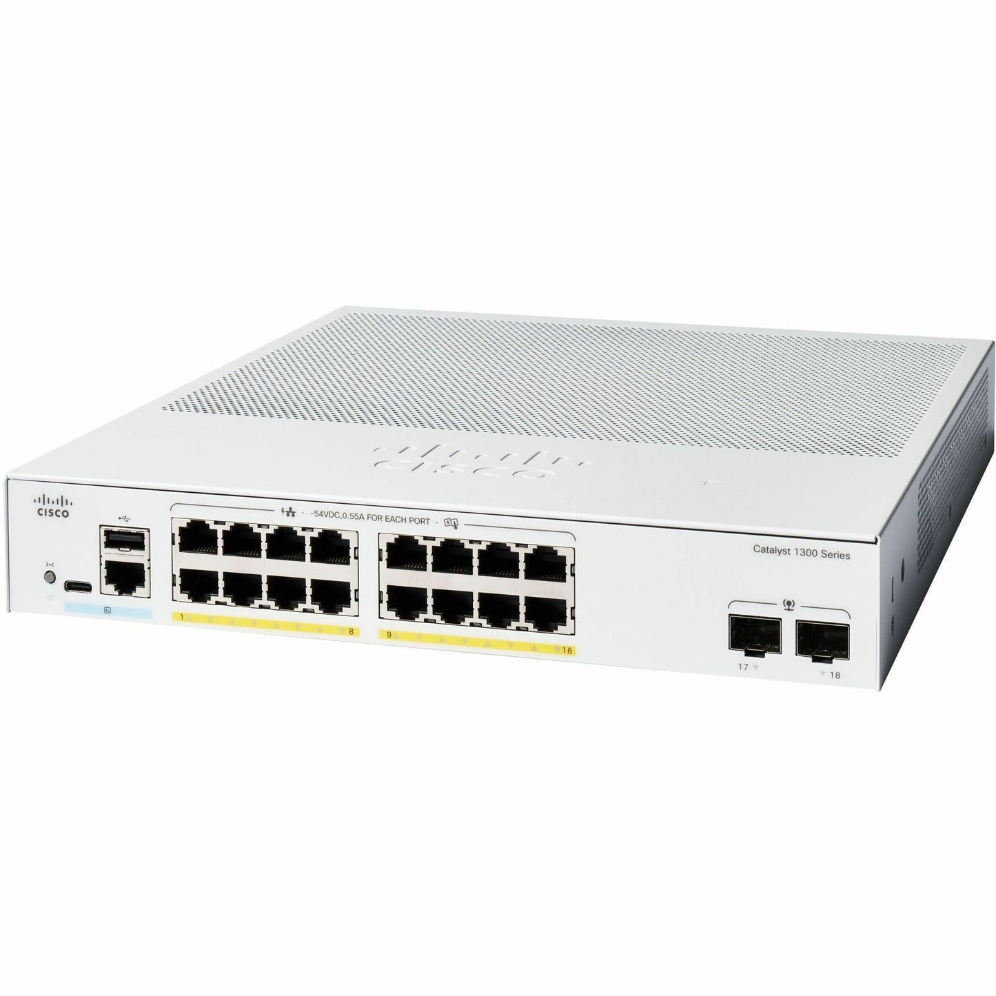 Main Image for Cisco Catalyst C1300-16FP-2G Ethernet Switch