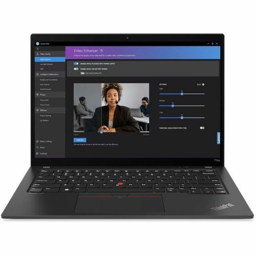 Alternate-Image10 Image for Lenovo ThinkPad T14s Gen 4 21F8004KUS 14" Notebook - WUXGA - 60 Hz - AMD Ryzen 5 PRO 7540U - 16 GB - 256 GB SSD - English Keyboard - Deep Black
