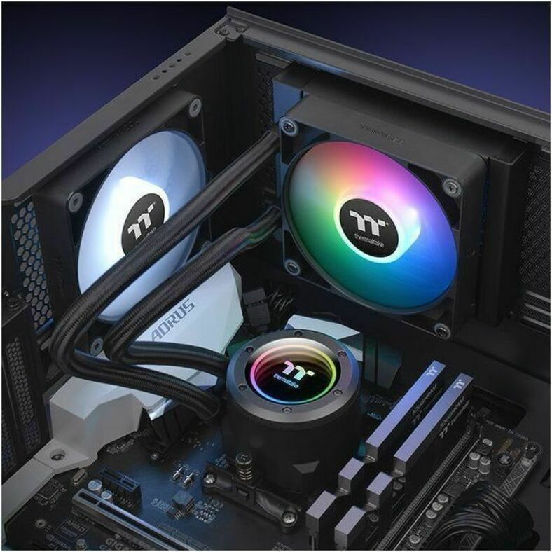 Alternate-Image5 Image for Thermaltake TH120 V2 ARGB Sync All-In-One Liquid Cooler