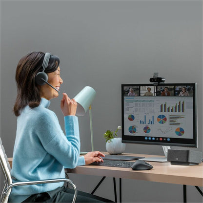 Alternate-Image3 Image for Logitech Zone Wireless 2 Headset, UC, USB-C Receiver with USB-A Adapter