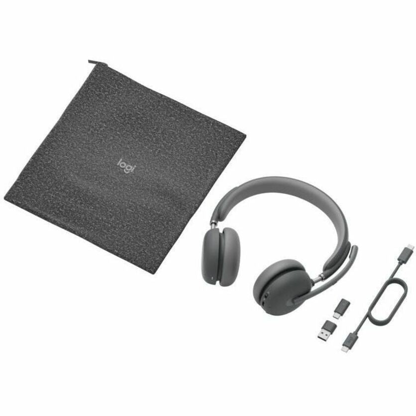 Alternate-Image5 Image for Logitech Zone Wireless 2 Headset (USB-C Receiver with USB-A adapter)